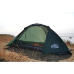 camppal 1 Person Tent Backpacking Camping Hiking Trekking Hunting Mountain Tent Super Lightweight and Waterproof & Windproof 4 Seasons Single (Green) - MT051