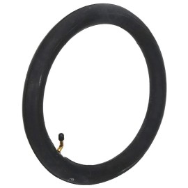 Electric Bicycle Inner Tube Butyl Rubber Inner Tube with Metal Bent Valve Inflated Spare Tire Replace Electric Scooter(18X2.50)