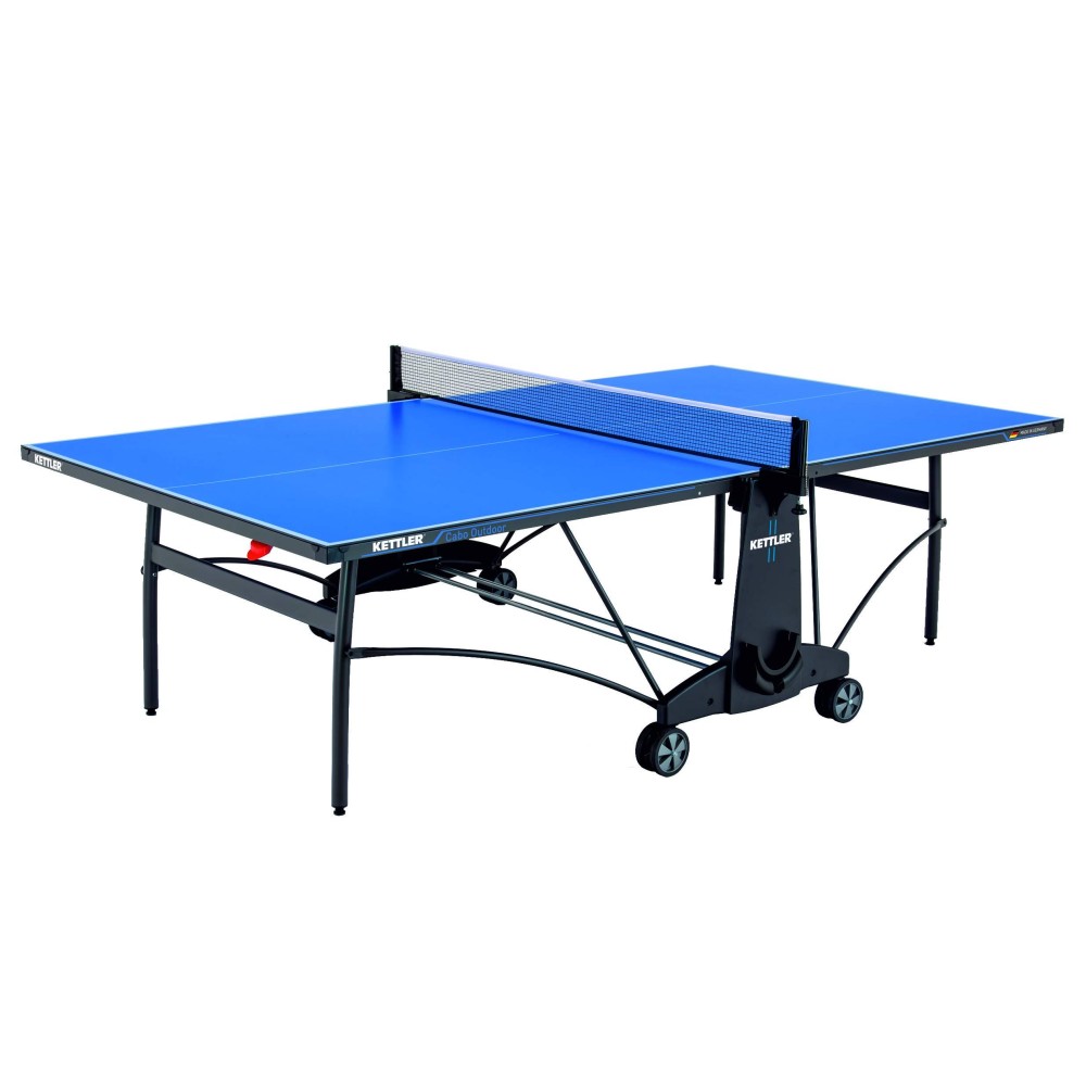 KETTLER Cabo Outdoor Table Tennis 2X Player Bundle