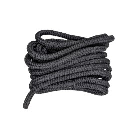 South Bend Rope Marine Grade Double Braided Nylon Dock Line w/Eye Splice (Black, 1-inch x 35 feet)