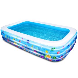 AsterOutdoor Inflatable Swimming Pool, 100