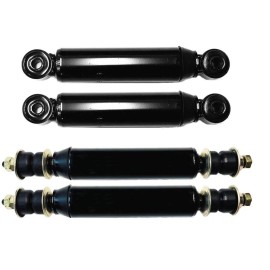 A.A Front + Rear Shock Absorber Set for Club Car DS Gas/Electric Golf Cart 1014236, 1014235