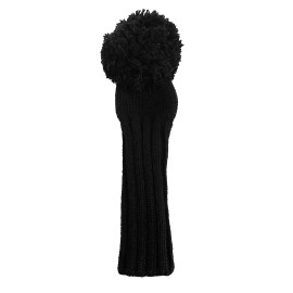 Sunfish Knit Wool Golf Driver Headcover Murdered Out Black on Black