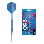 Target Darts Orb 13 24G 80% Tungsten Soft Tip Darts Set, Silver, Blue and Pink, 24g (190089)