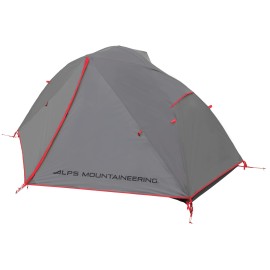 ALPS Mountaineering Helix 1-Person Tent, Charcoal/Red