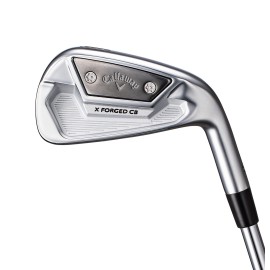 Callaway 4C47501813006 Iron Set [#5#6#7#8#9+PW] X Forged [Catalog Genuine Shaft Mounted Model] Steel Shaft Modus Tour 120 Mens 2020 Model Silver