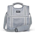 Igloo 22 Can Playmate Gripper Large Portable Lunchbox Soft Cooler Bag, Gray