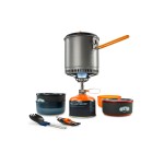 GSI Outdoors Pinnacle Dualist HS - Ultralight Backpacking Portable Camping Cooking & Kitchen Set - Pot, Spoon, Mugs & Bowls