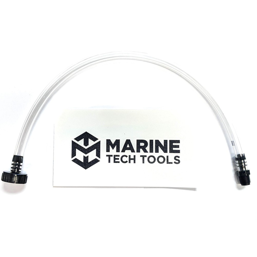 Marine Tech Tools Fill Tube, Seastar Hydraulic Steering Bleed Kit, Fits for All Outboard, Sterndrive & inboard Seastar Hydraulic Helms, Seastar Hydraulic Steering Fluid Bleeder Kit, Boat Tool Kit