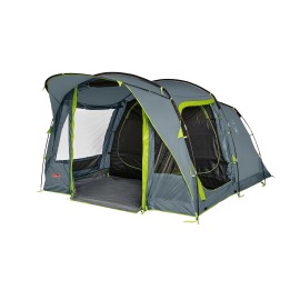 Coleman Tent Vail 4 Family Tent for 4 Persons Large 4 Man Camping Tent with 2 Extra-Large Sleeping compartments and Vestibule Quick to Set up Waterproof HH 4,000 mm