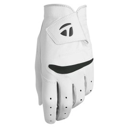 TaylorMade Unisex-Youth Stratus Junior Golf Glove, White, Large