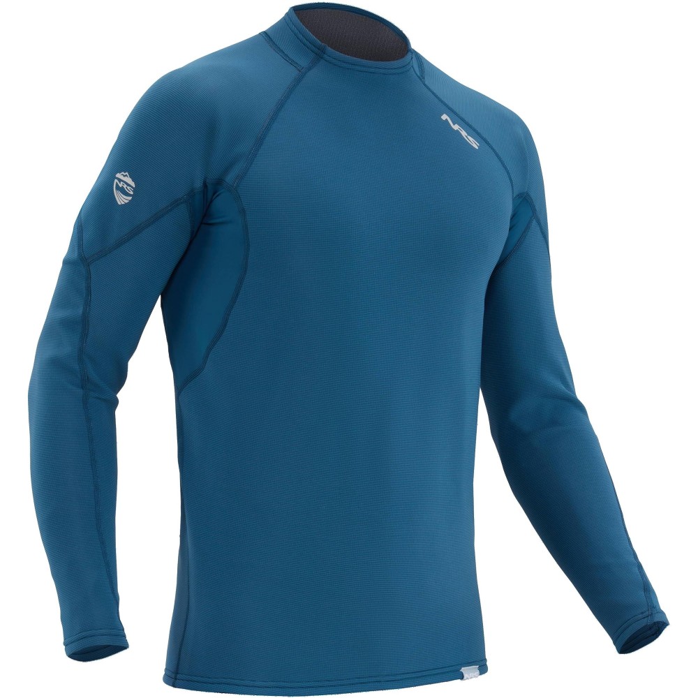 NRS Mens HydroSkin 0.5 Long-Sleeve Neoprene Shirt - for Kayaking, Canoeing, Rafting, Paddling