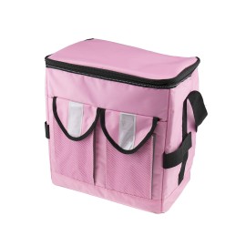 Reliant Outdoor Large Insulated Pink Cooler Bag for Men and Women with Zipper Pockets, Perfect for Work, Beach, Camping, Hiking and Everyday Use