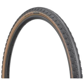 Teravail - Washburn Bicycle Tire Durable Bead-to-Bead Sidewall Casing for Rough Pavement and Fast Gravel 700 x 38 Tan Sidewall