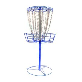 Disc Store GrowTheSport Lite Disc Golf Basket - Portable, Lightweight, Easy-to-Set-up Golf Practice Net with Heavy Duty Metal Chains Golf Practice Basket Set to Fairway, Backyard, Outdoor & More
