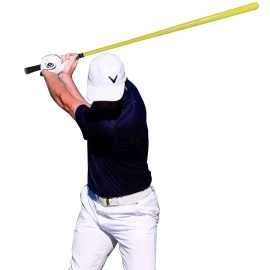 TNZMART Golf Swing Trainer Golf Training Aid Warm-up Stick Bamboo Golf Practice Stick