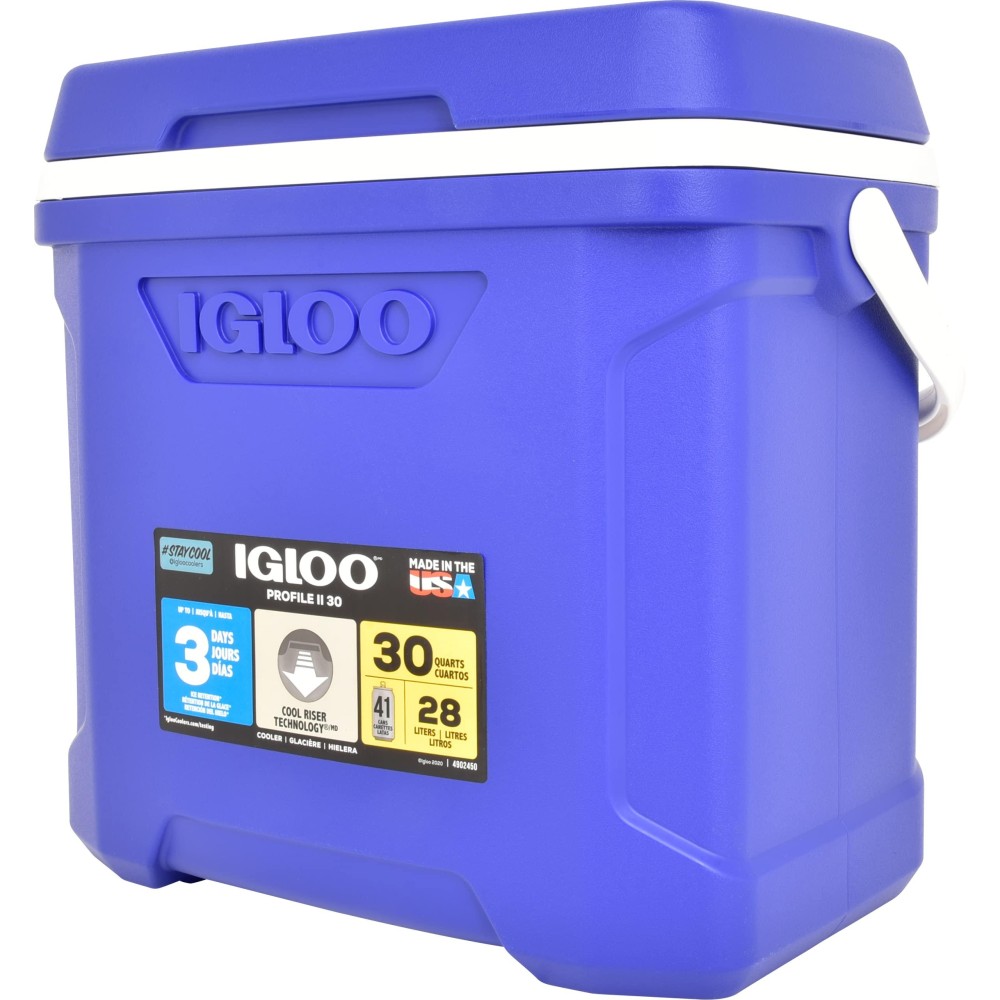 Igloo Profile II 30 Quart Bail, Blue