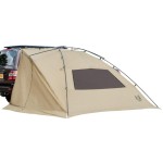 Ogawa DX-2 2326 Outdoor Camping Tarp, Car Side Living Room, Sand Beige