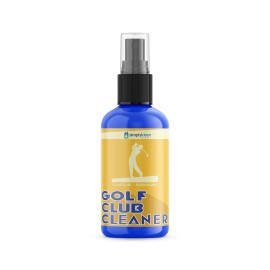 Simply Kleen USA Golf Club Cleaner for Drivers, Irons, Putters, Balls, and Grips, All-Purpose Surface Cleaning Spray, Removes Dirt, Grass, and Sand