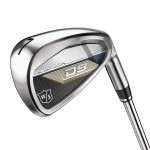 Wilson Staff Golf Clubs Iron Set, D9, 5-PW, SW, A-Flex, for Right-Handers, Graphite Shaft, 7 Clubs, Silver/Blue, WGR200060A