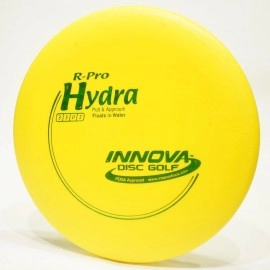 Innova R Pro Hydra Floater Putter & Approach Golf Disc, Floats in Water, Pick Weight/Color [Stamp & Exact Color May Vary] Yellow 175-176 Grams