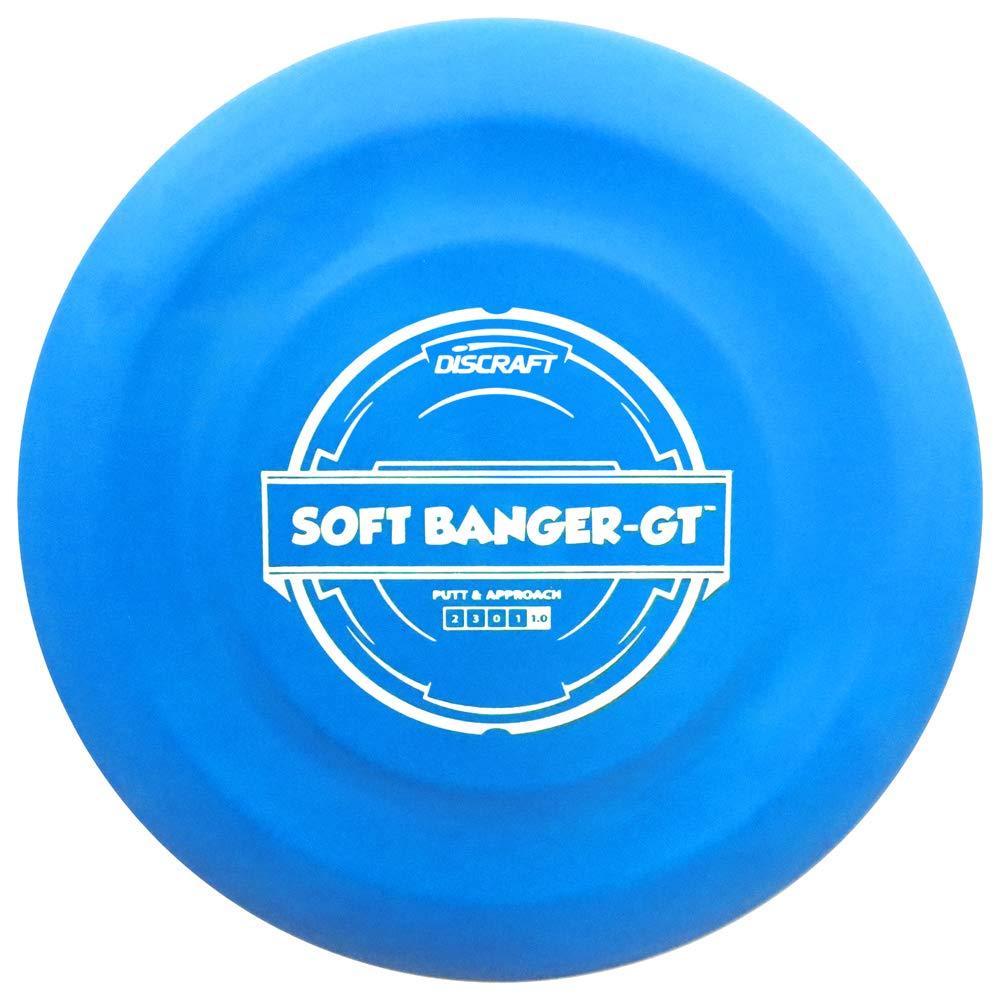 Discraft Putter Line Soft Banger GT Putt and Approach Golf Disc [Colors May Vary] - 173-174g