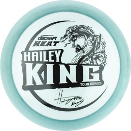 Discraft Limited Edition 2021 Tour Series Hailey King Metallic Tour Z Heat Distance Driver Golf Disc [Colors May Vary] - 173-174g