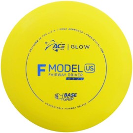 Prodigy Discs Ace Line Glow Base Grip F Model US Fairway Driver Golf Disc [Colors May Vary] - 170-176g
