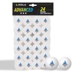 JOOLA Table Tennis Balls 3 Stars Training Advanced 40+ mm Diameter Premium Table Tennis Balls White Pack of 24