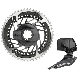 Sram Kit PLA/POTENC/DESV.SRAM Red AXS D1 52 x 39D DM Crankset, Sport, Grey (Grey), One Size