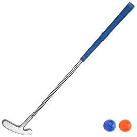Golfling Golf Putter for Kids - 28 Inch Non-Moveable in Two Colors, Kids Putter for 7-9 Years, Two-Way?with?Two?Balls