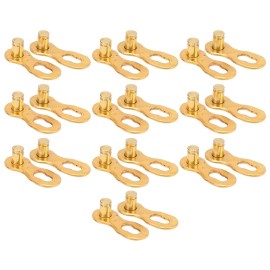 Bicycle Chain Link, Master Link Bike Chain Part Bike Chains for Bike Repair Shop for Bicycle Chain(Golden)