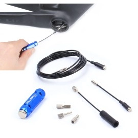 COONIUM Bike Internal Cable Routing Tool Kit Compatible with 4-5.5mm Cable Housing, Hydraulic Hose and DI2 E-Tube