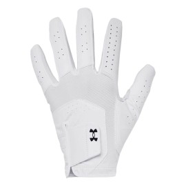 Under Armour Mens Iso-Chill Golf Glove , (100) / White / Black , Right Hand Small