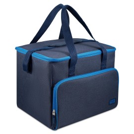 Polar Gear Large Family Cooler - Insulated Cool Bag for Picnics, Camping, Outdoor Activities 30L, Blue