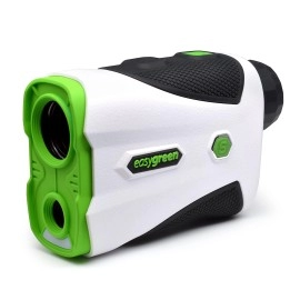 Easy Green OLED Vision Pro 1,100 Yard Golf Rangefinder - Crystal Clear OLED Display with Slope Compensation and Pin Tracking Vibration Technology