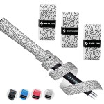 SAPLIZE Golf Grip Wrapping Tapes, 3-Pack Tacky PU Overgrip Tapes, New Regripping Solution for Golf Club Grips, White