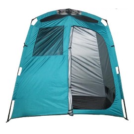 Been Younger Outdoor Double Shower Tent Changing Room Privacy Portable Camping Shelters Oversize Space Instant Pop Up Privacy Tents for Camping