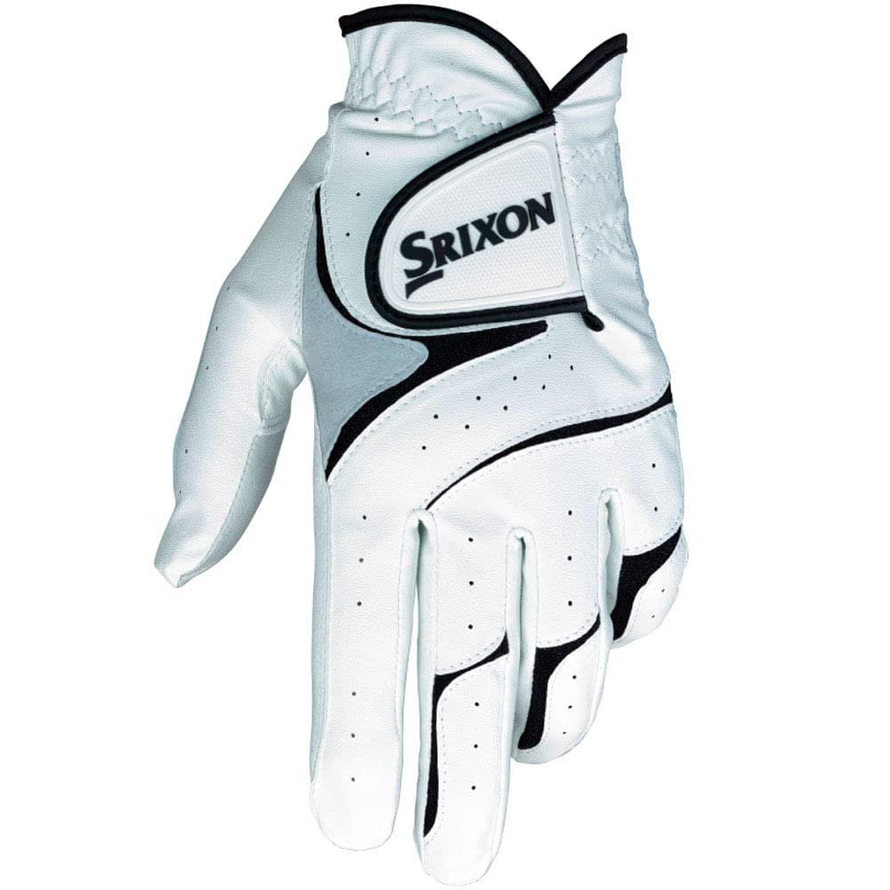 Srixon Golf MLH All Weather Glove White/Black Size Cadet Medium Large White/Black Cadet Medium Large