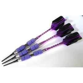 Puurfect Purple Soft Tip Darts for The Ladies - 16 Grams - with Upgrade Pack