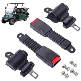 Gaoerfu-CP Golf cart seat Belts, Retractable, Universal,for EZGO, Yamaha, Club Car, Go Kart,UTV, Buggies and Bus-Set (2pcs)