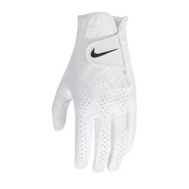 Nike Mens Tour Classic IV Left Hand Golf Glove White White Black Large