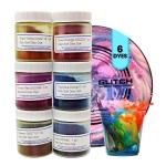 PRO Chemical Deluxe Disc Golf Dye Kit 6 Dyes Personalize Your Discs with Unique Color Patterns Deluxe Pro Chem Dye for Disc Golf Discs Disc Golf Accessories