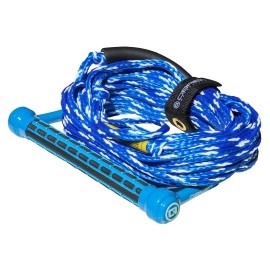 OBrien 1 Section Combo Ski Rope, Blue/White