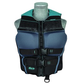 O'Brien Women's Flex V-Back Life Jacket, Teal, Small