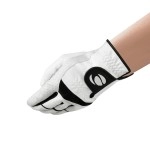 Orlimar Tour Cabretta White Leather Golf Glove - Men? Right Hand Medium (for Left-Handed Golfer)