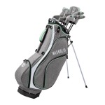 WILSON Magnolia Gray-Mint Womens Right Hand Carry Complete Golf Set
