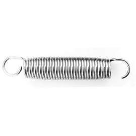 Trampoline Pro - Trampoline Springs Accessory Kit Heavy-Duty Stainless Steel Replacement Springs Spring Tool Included 12 Springs Per Kit (Silver, 8.5 Inch Springs)