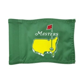 COGOLFING Augusta National Golf Flag Mini, 8x6 Inch, Double-Sided Silk-Screened, Fade-Resistant 420D Nylon, Ideal for Backyard Practice Putting Green, Green, 1-Pack