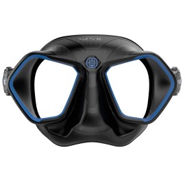 Seac Raptor, Low Volume mask for Freediving and Spearfishing,Blue